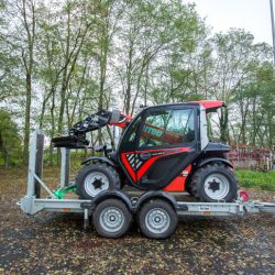 ULM Chariot télescopique transportable sur remorque