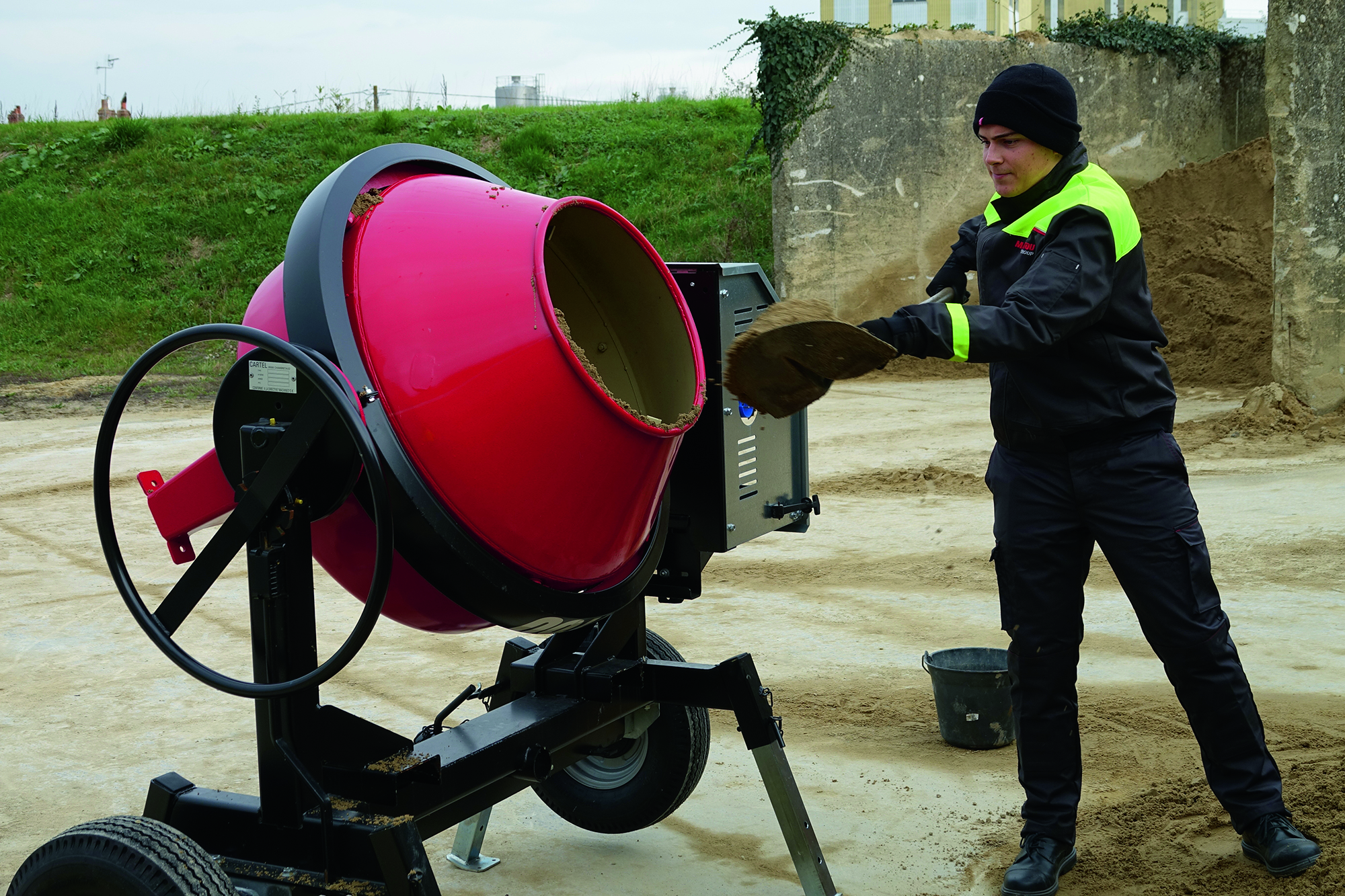 Bétonnière professionnelle manitou CMT