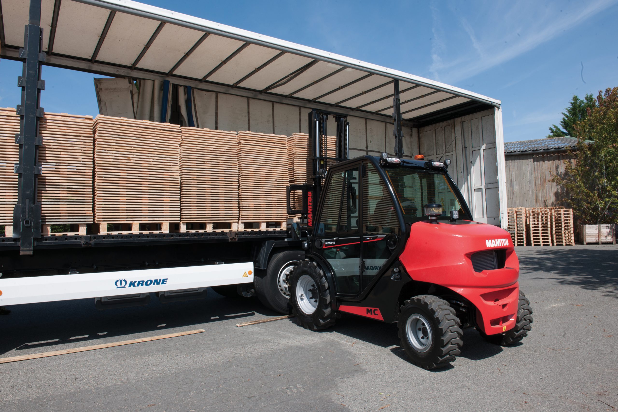 MC 18 chariot élévateur manitou compact