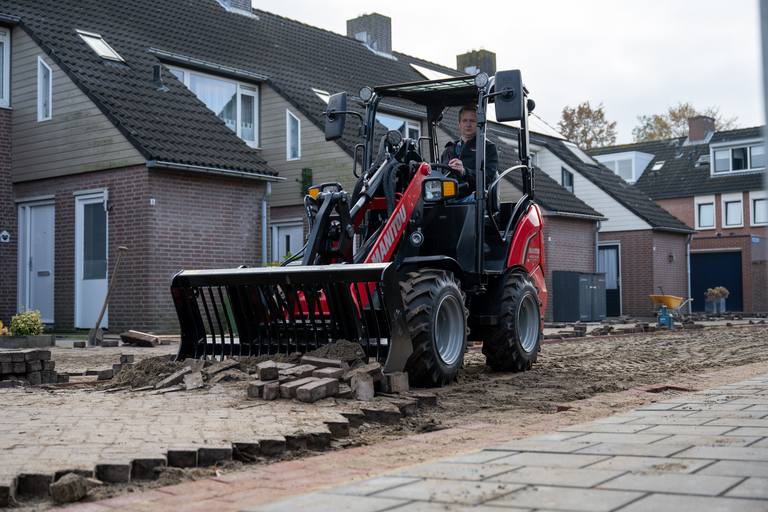 chargeuse articulée manitou tp construction