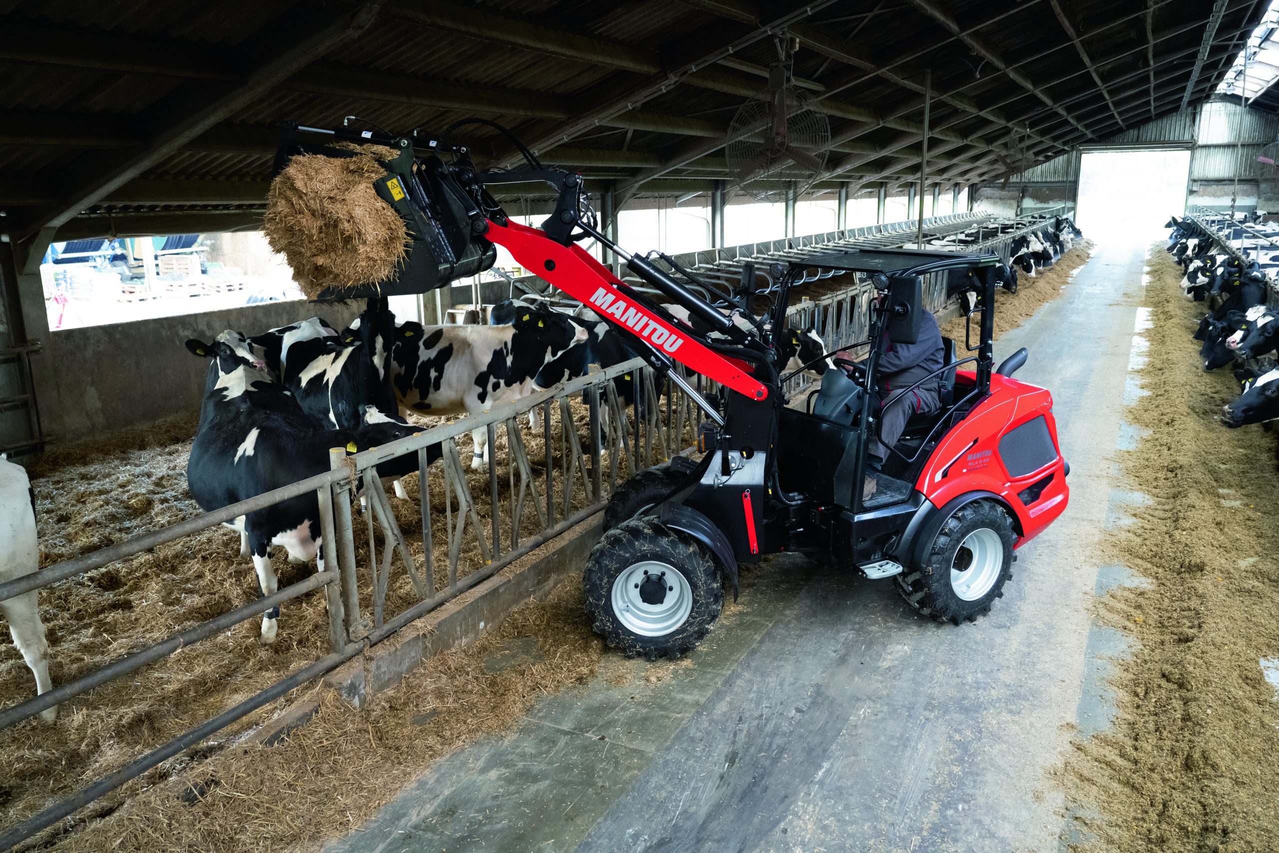 MLA chargeuse articulée manitou agriculture élevage