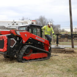 chargeuse compacte verticale grande puissance