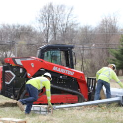 3350VT skid sur chenille manitou