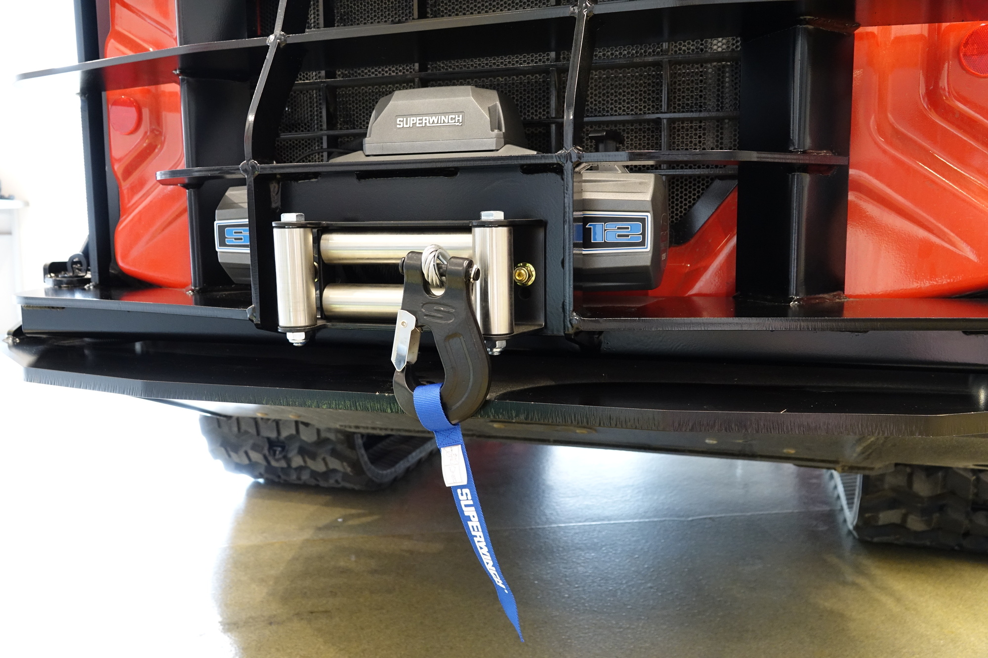 pack forestier - treuil arrière