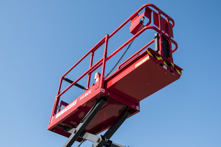 nacelle panier ciseaux manitou compact