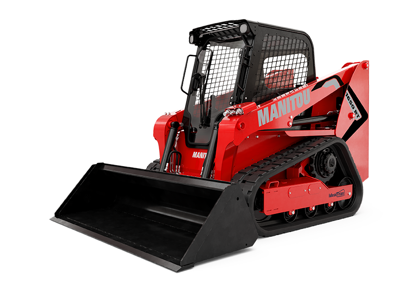 Gamme RT manitou chargeuse compacte sur chenille