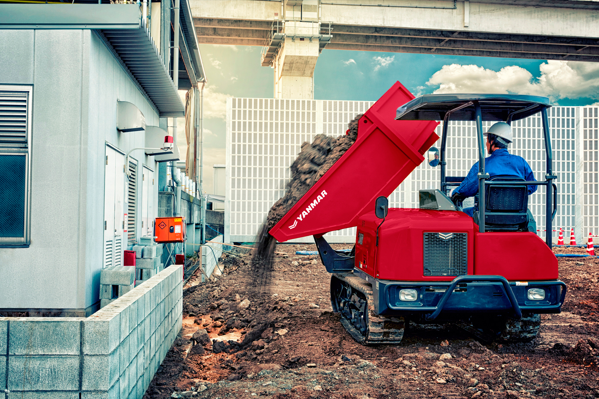 c30 carriers yanmar avec poste de conduite