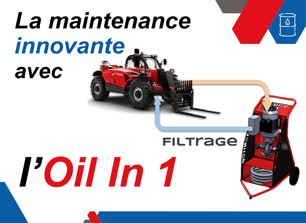 Maintenance hydraulique Oil In 1