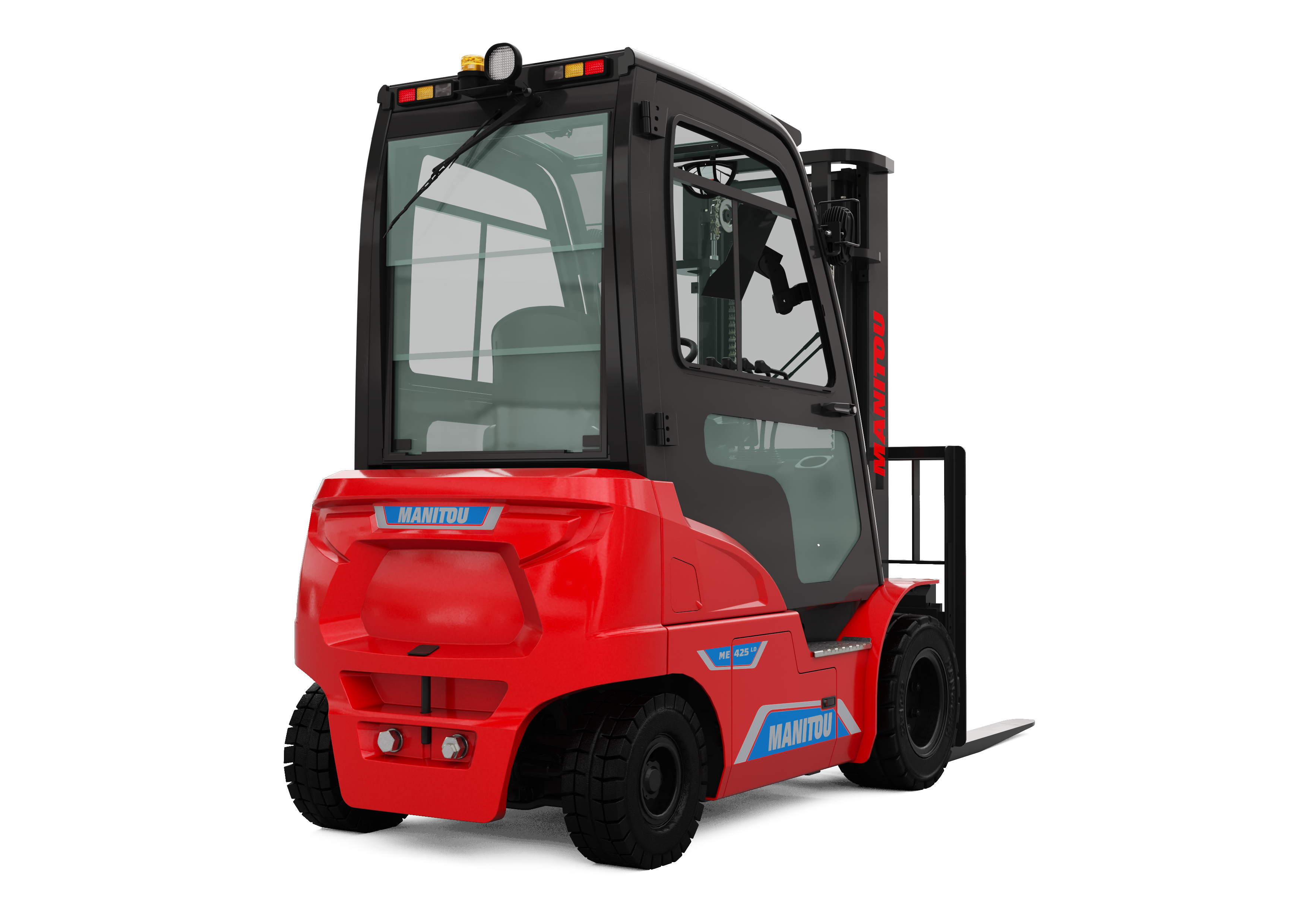 Chariot électrique lithium cabine manitou