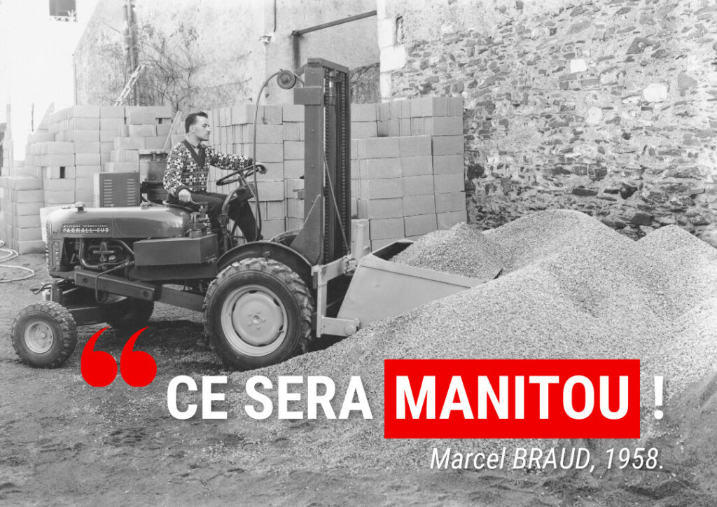 Invention M. BRAUD MANITOU